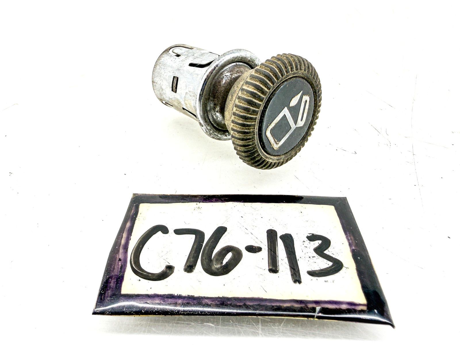 GENUINE 1970 - 1976 Porsche 914 Cigarette Lighter C76-113