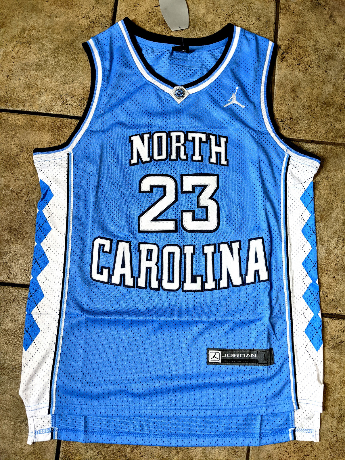 Michael Jordan Jersey #23 North Carolina Throwback Jersey Men\'s Blue Michael Jordan Jersey #23 North Carolina Throwback Jersey Men\'s Blue