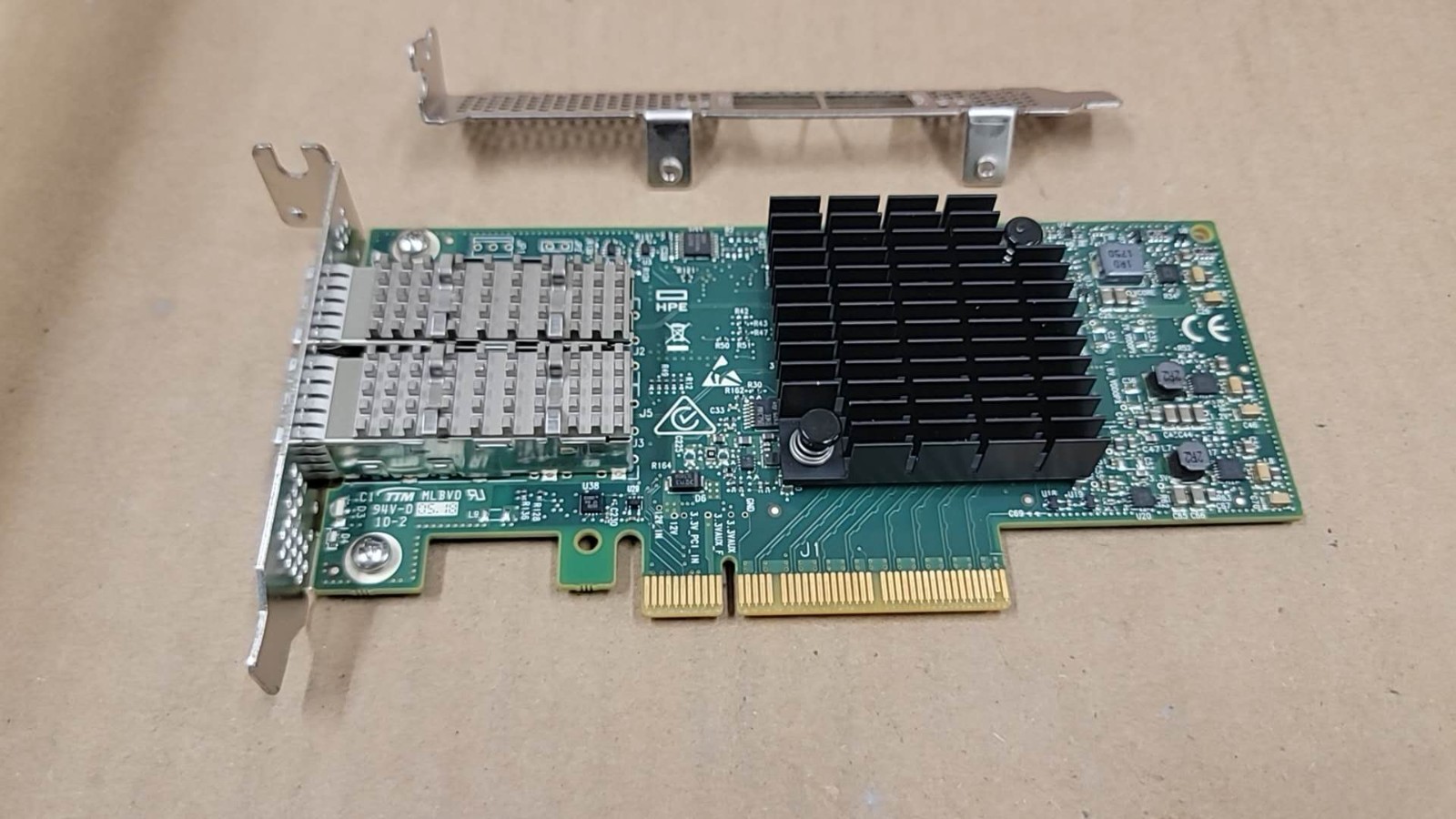 HPE 840140-001 Ethernet 10/25Gb 2-Port 640SFP28 Network Adapter 817753-B21 -Both HPE 840140-001 Ethernet 10/25Gb 2-Port 640SFP28 Network Adapter 817753-B21 -Both