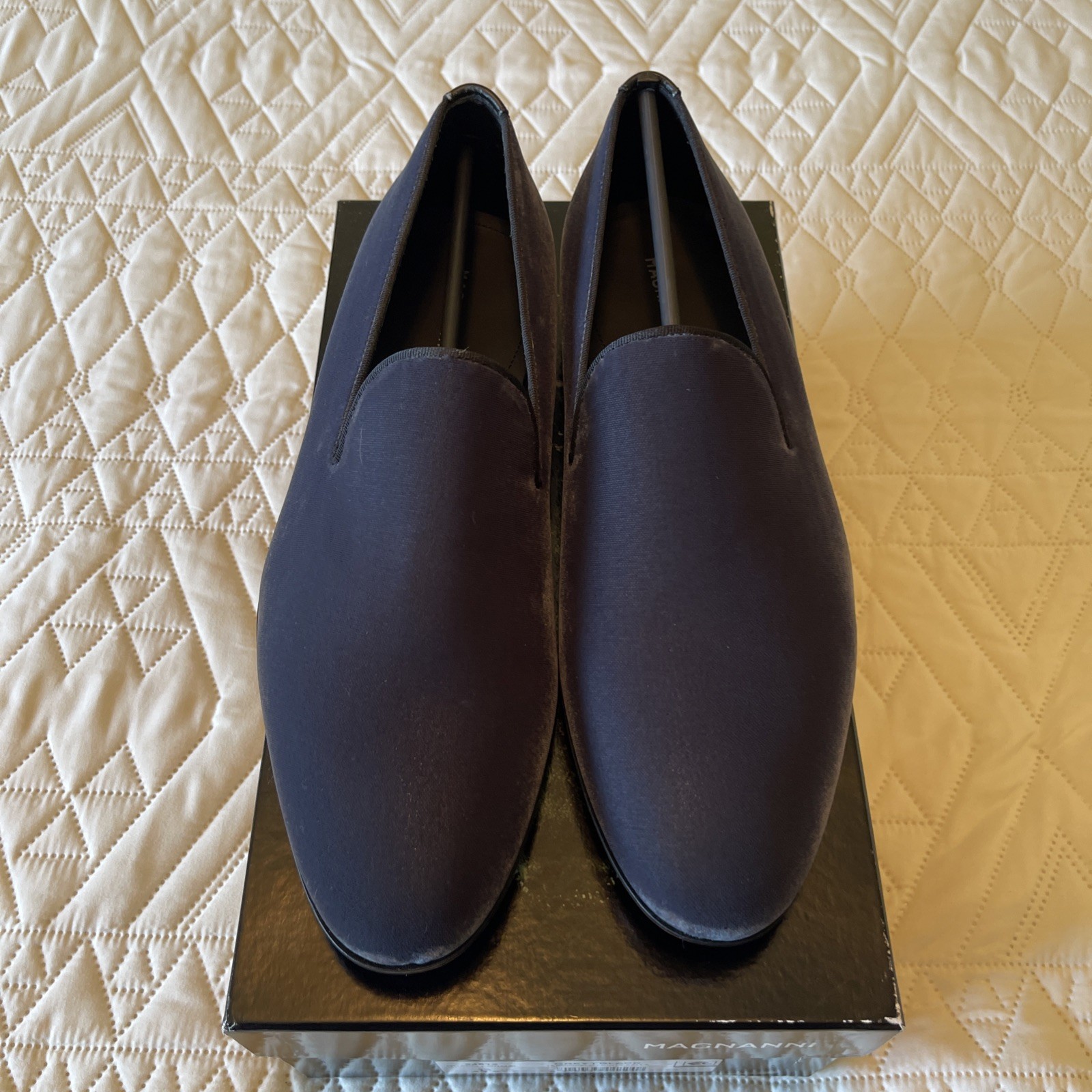 Magnanni Men’s Dress Slip On Size 43.5 11 New With Box Magnanni Men’s Dress Slip On Size 43.5 11 New With Box