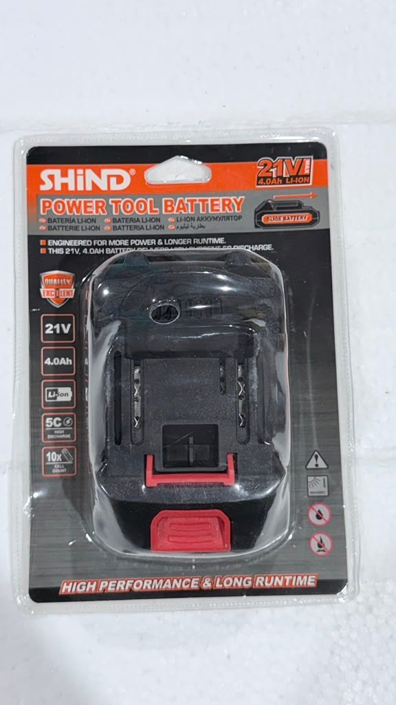 21V 4000mAh Rechargeable Battery Pack – Brand New  Power your compatible devices
