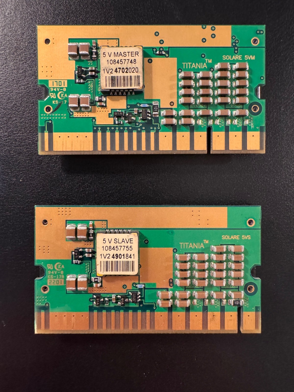 Titania Solar 5V Slave & Master Board HP 9000 A400 A500 EXCELLENT Titania Solar 5V Slave & Master Board HP 9000 A400 A500 EXCELLENT