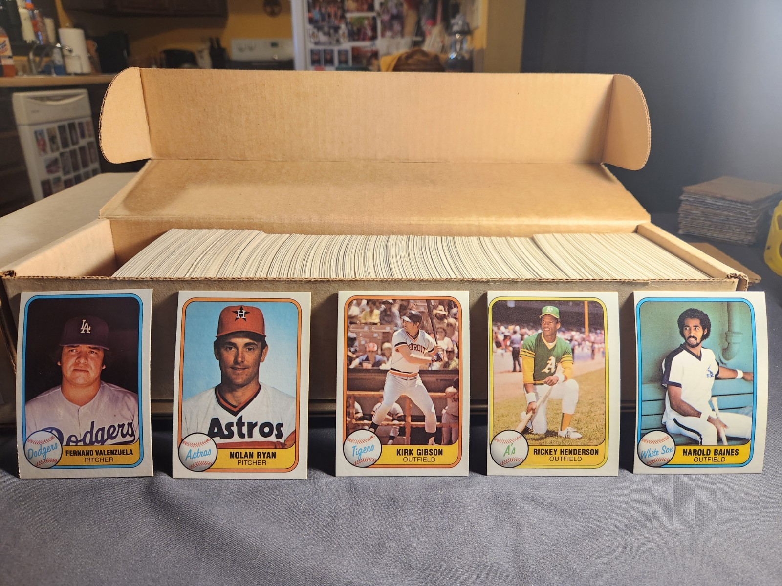 1981 Fleer Baseball Complete Set 1-660   Fernando,  Gibson , And  Baines RC
