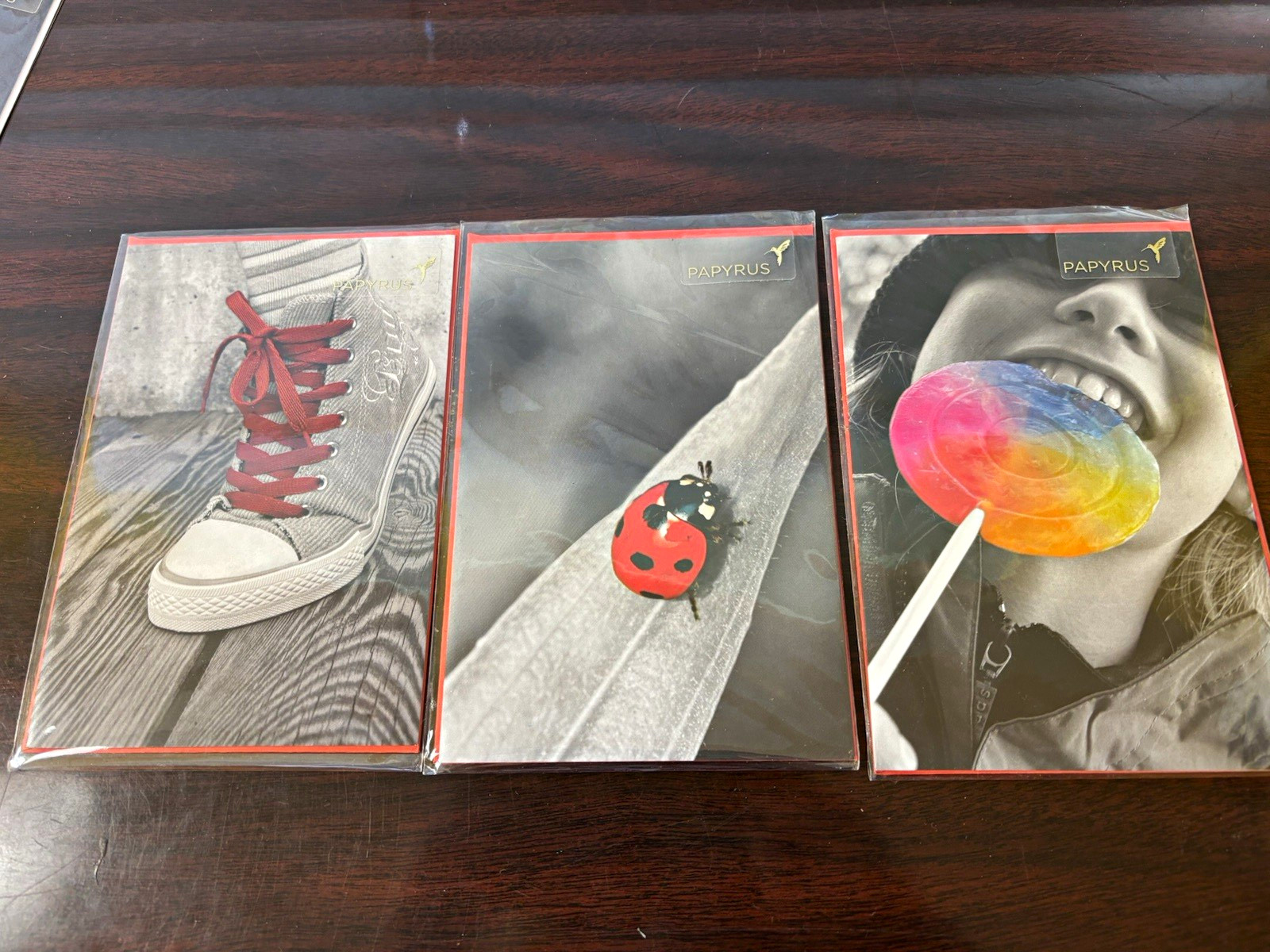 Papyrus Greeting Cards Lot of 3 Folded Blank Inside All Occasions Papyrus Greeting Cards Lot of 3 Folded Blank Inside All Occasions