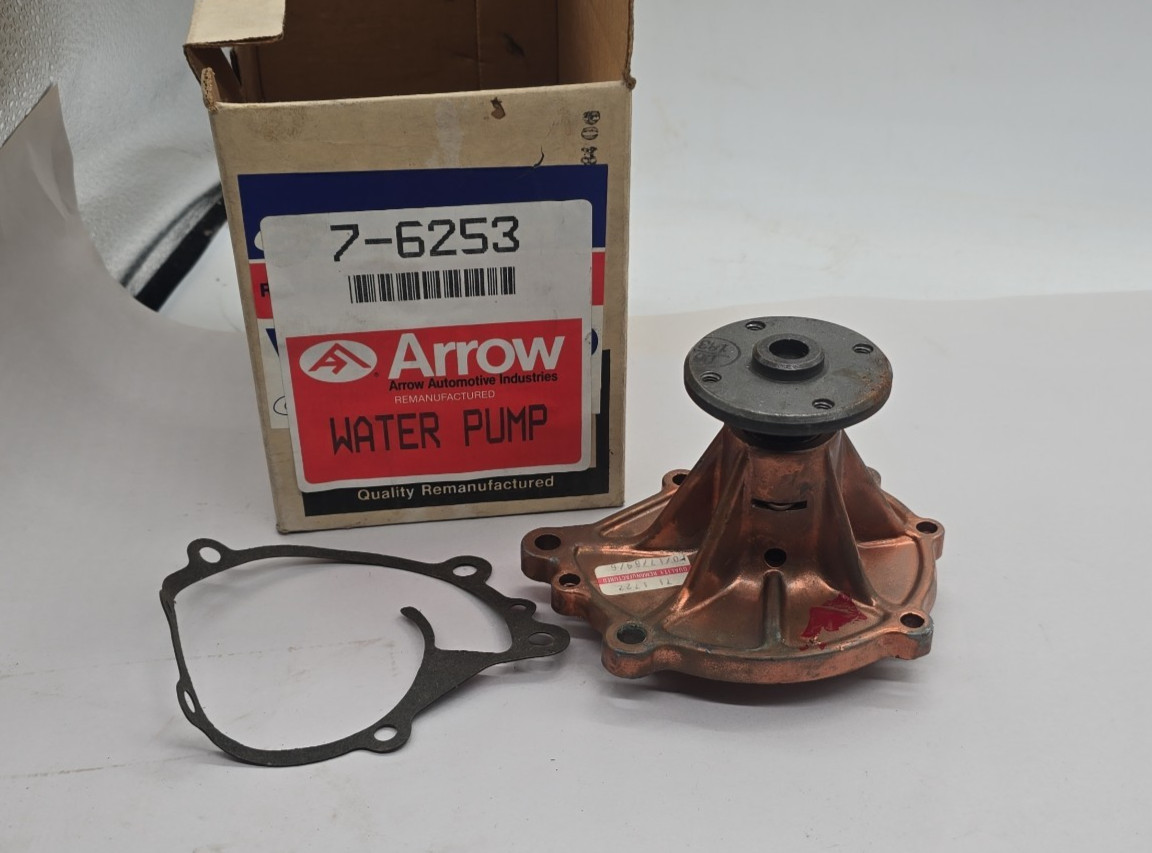 Reman Water Pump 7-6253 For Nissan 510 1968-1973 L16 L18 without Fan Clutch Reman Water Pump 7-6253 For Nissan 510 1968-1973 L16 L18 without Fan Clutch