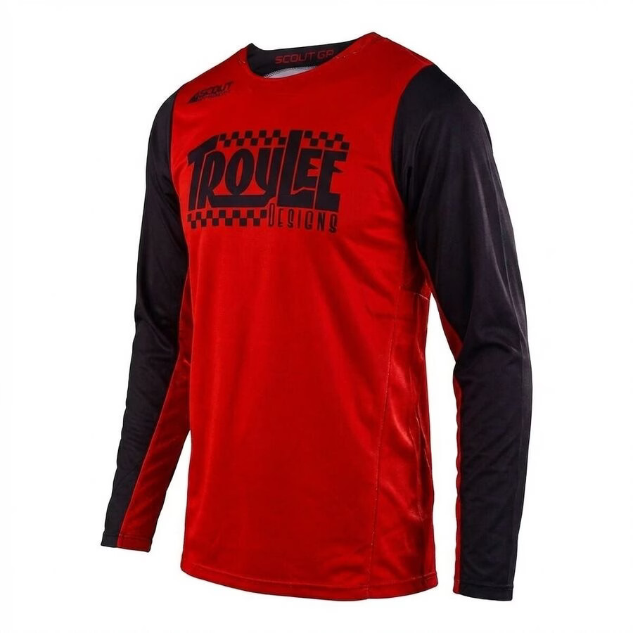 Troy Lee Designs 2023 Scout GP Jersey - Big Lee - Black/Burnt Orange, X-Large