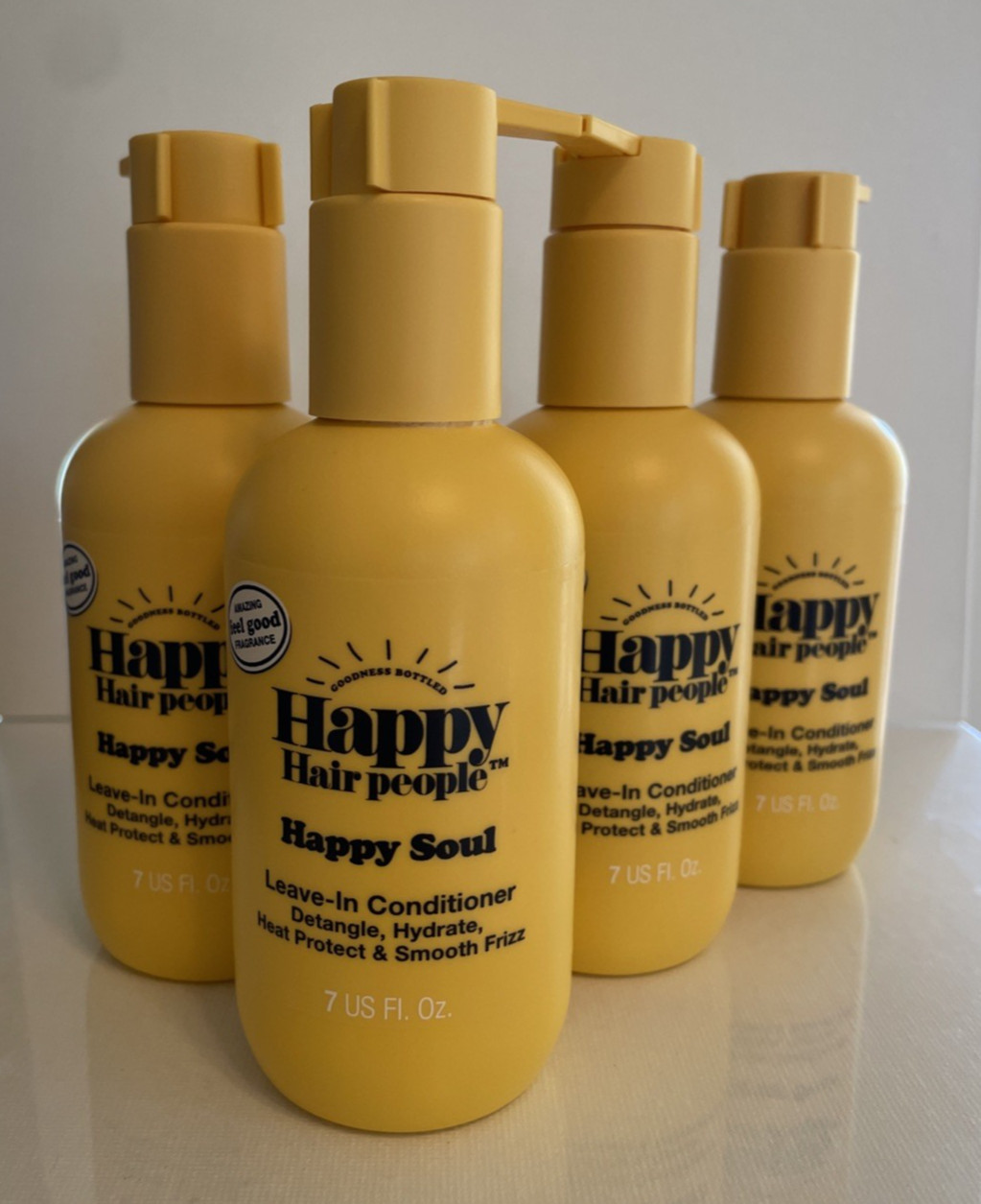 4 Happy Hair People Happy Soul Leave-In Conditioner 7 oz. ea 4 Happy Hair People Happy Soul Leave-In Conditioner 7 oz. ea