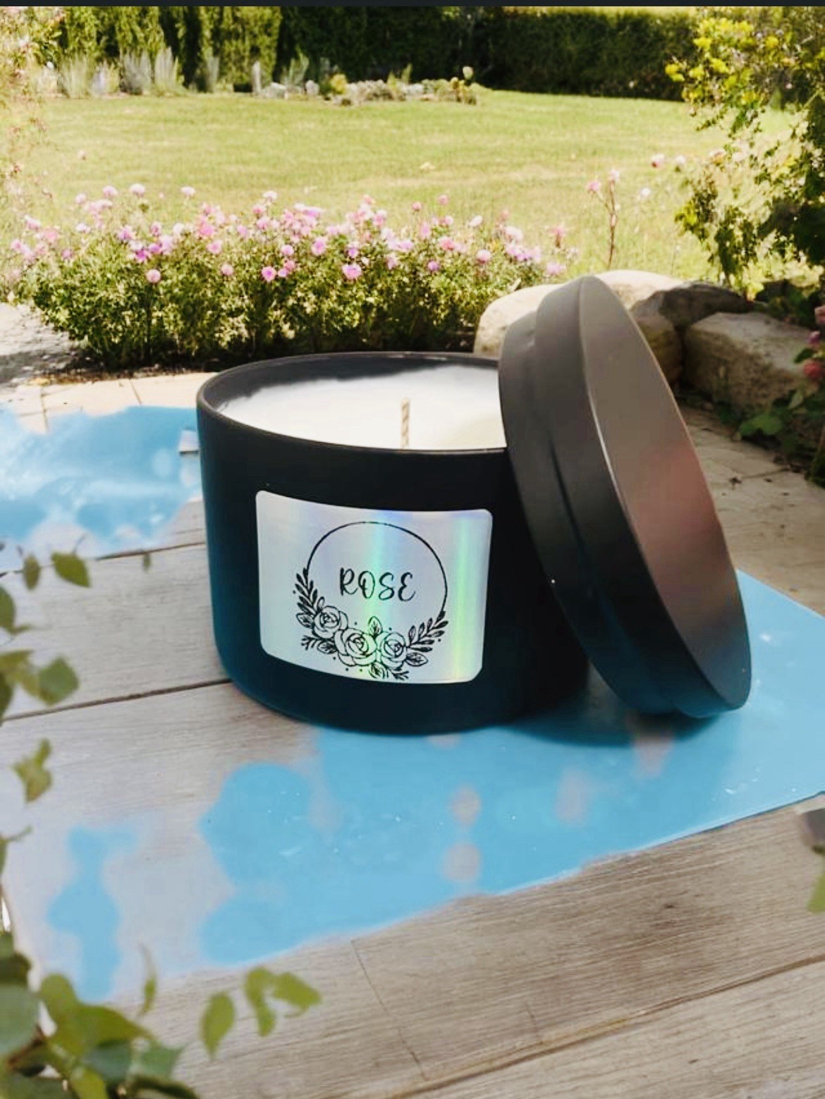 Rose Scented Candle Rose Scented Candle
