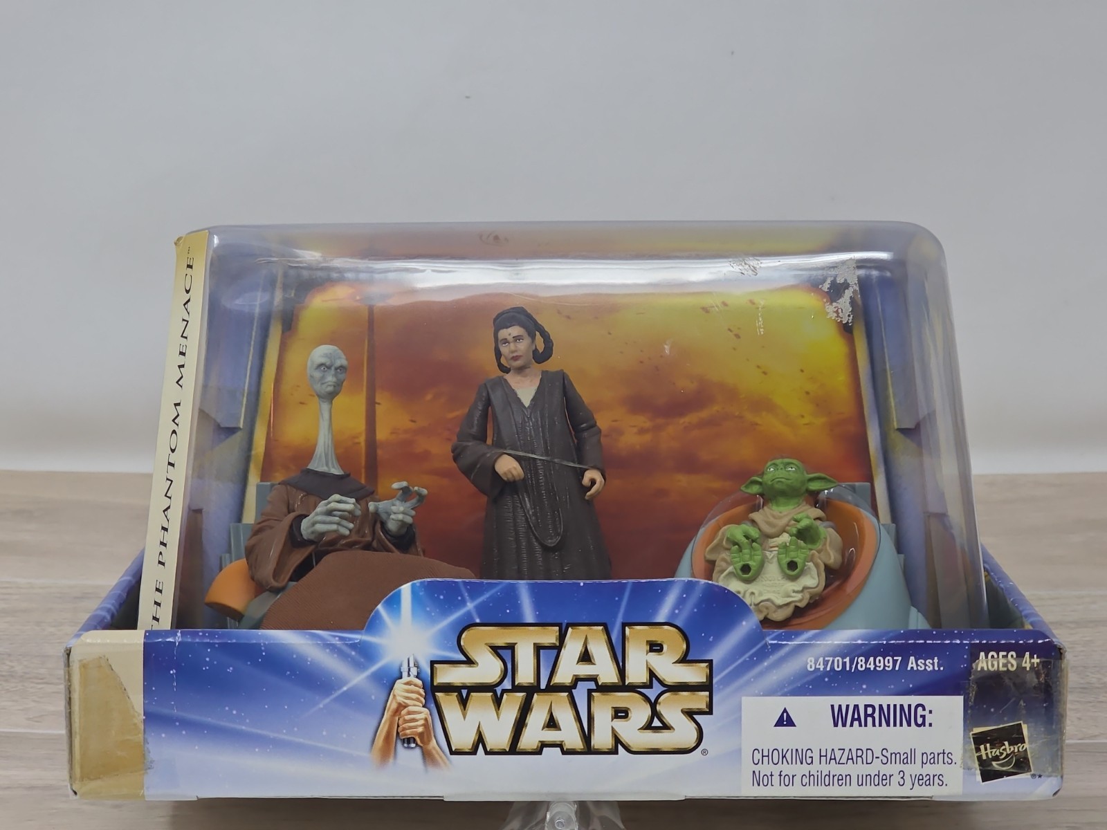 2003 Star Wars The Phantom Menace High Council #2 Yaddle Depa Billaba Yarel Poof