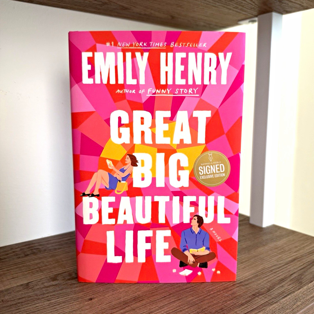 NEW Great Big Beautiful Life Emily Henry B&N Exclusive SIGNED Hardcover NEW Great Big Beautiful Life Emily Henry B&N Exclusive SIGNED Hardcover
