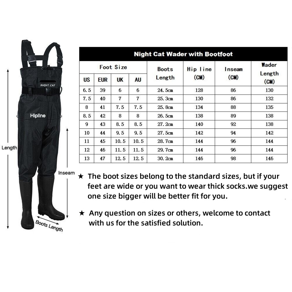 Waterproof Chest Waders for Couples Bootfoot Fishing Hunting Farm Work 8 Color Waterproof Chest Waders for Couples Bootfoot Fishing Hunting Farm Work 8 Color