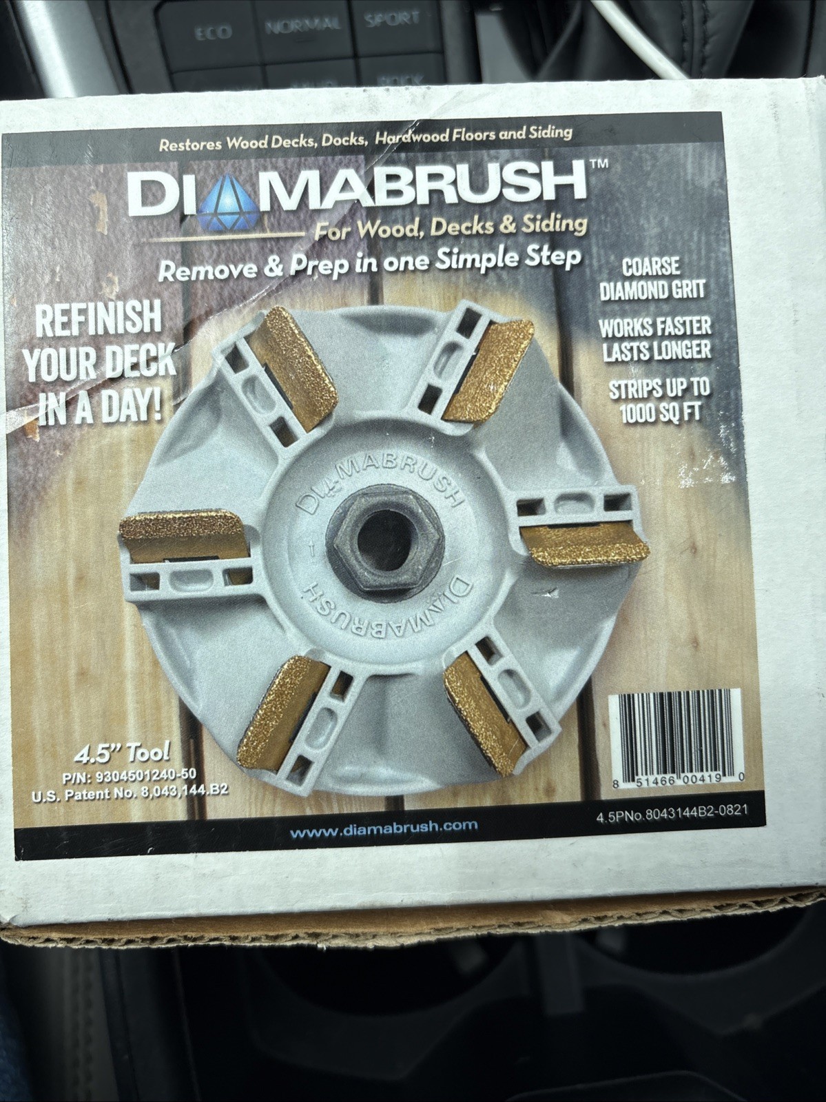 Diamabrush WoodDeckRemovalTool,ForAngleGrinder 9304501240-50 Diamabrush Diamabrush WoodDeckRemovalTool,ForAngleGrinder 9304501240-50 Diamabrush