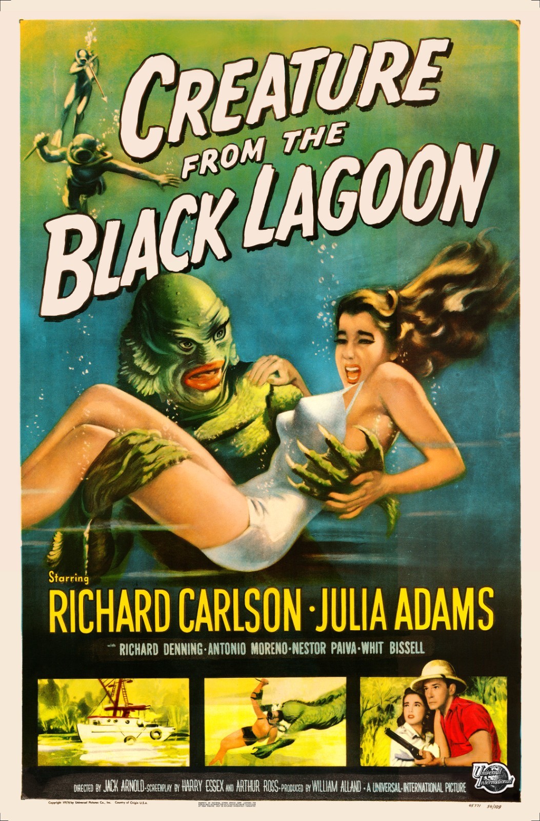 CREATURE FROM THE BLACK LAGOON  (1954)  27\