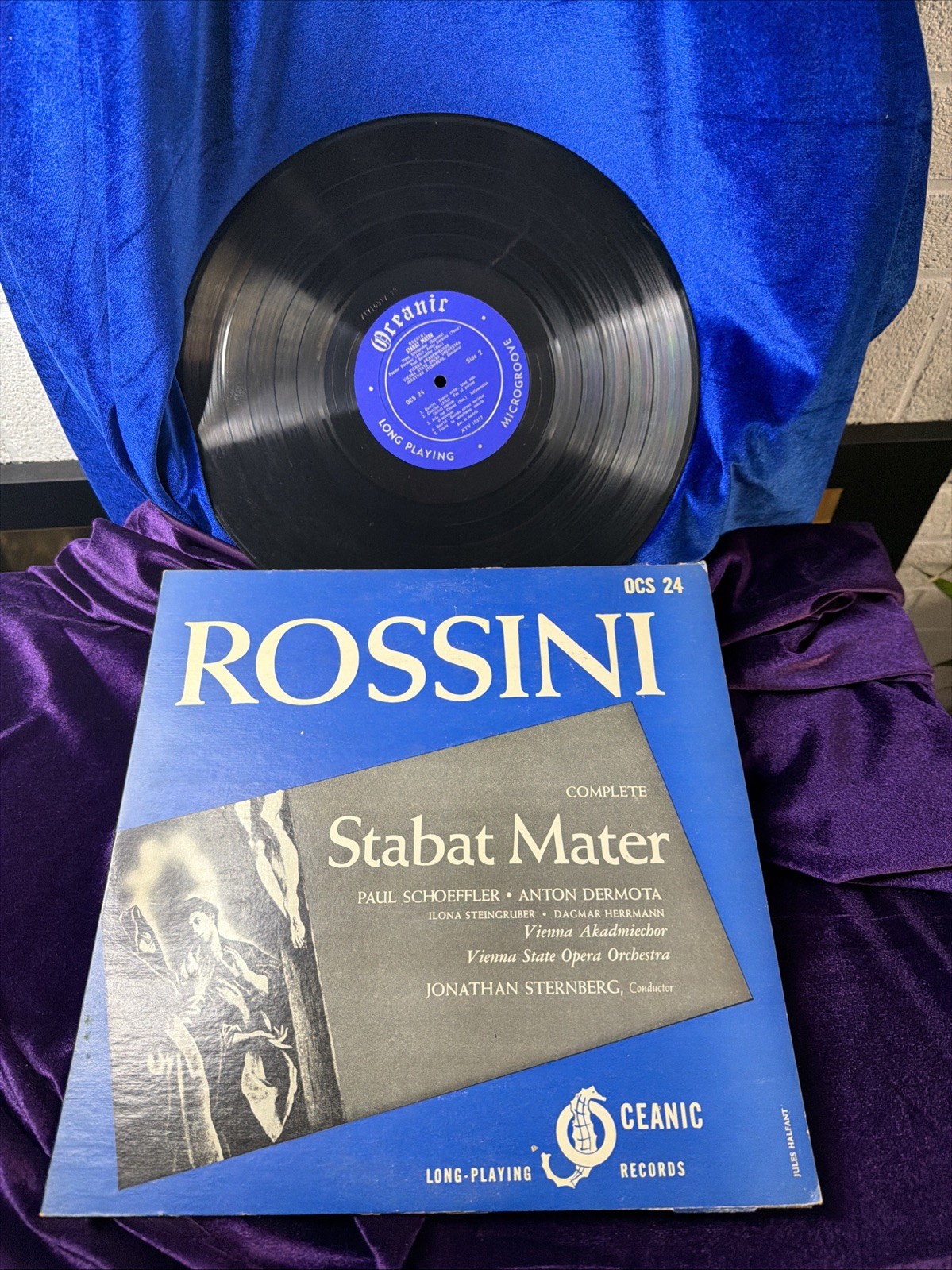 ROSSINI, STABAT MATER, COMPLETE, SCHOEFFLER, DERMOTA ,OCEANIC RECORDS, STERNBERG