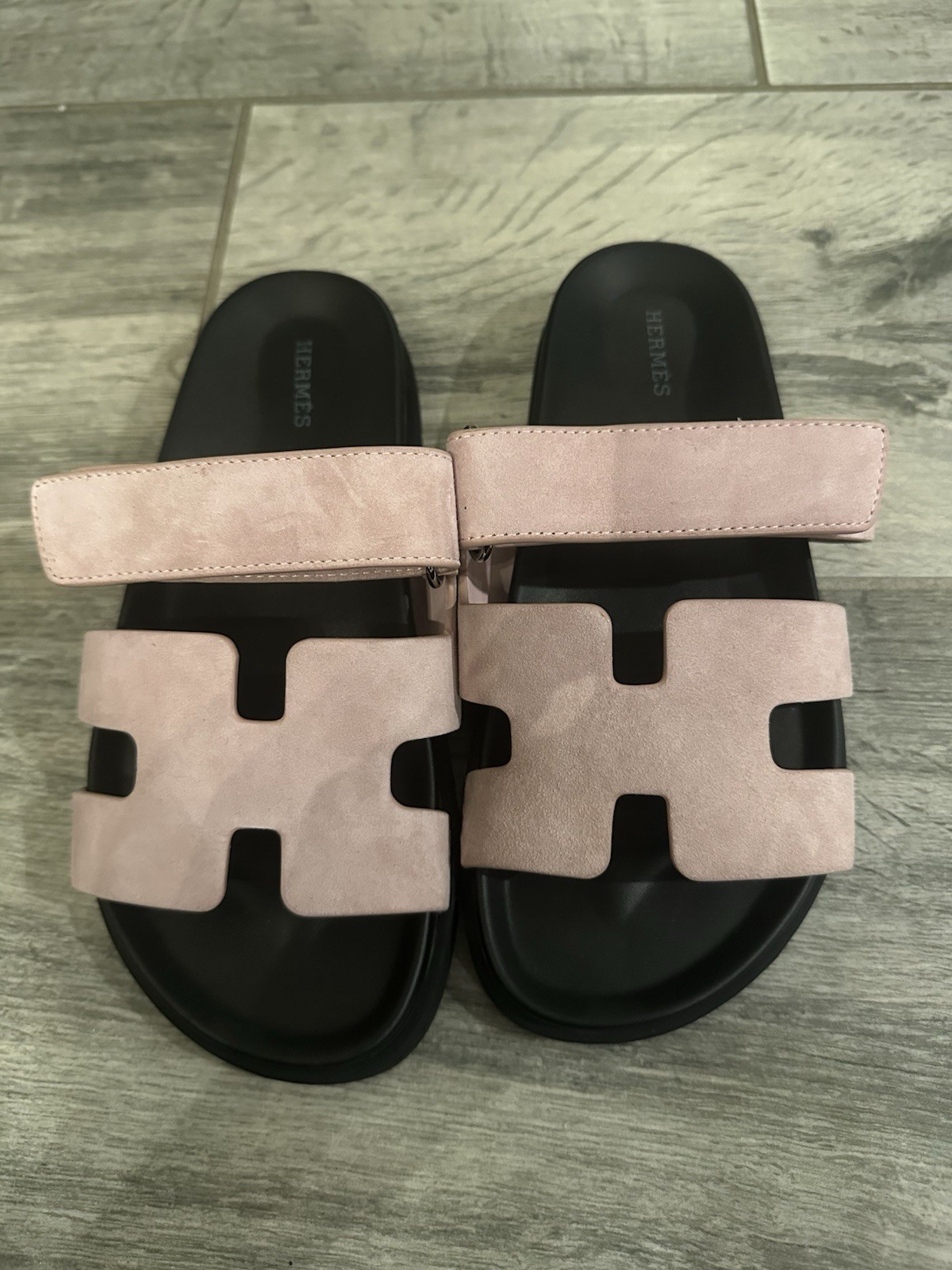 Hermes Chypre Sandals Pink Hermes Chypre Sandals Pink