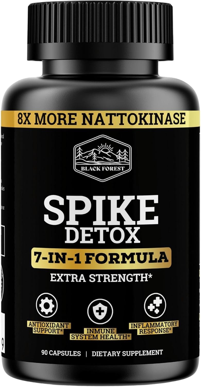 NEW SALE Black Forest Spike Detox 7-in-1 Formula | 8X More Nattokinase NEW SALE Black Forest Spike Detox 7-in-1 Formula | 8X More Nattokinase