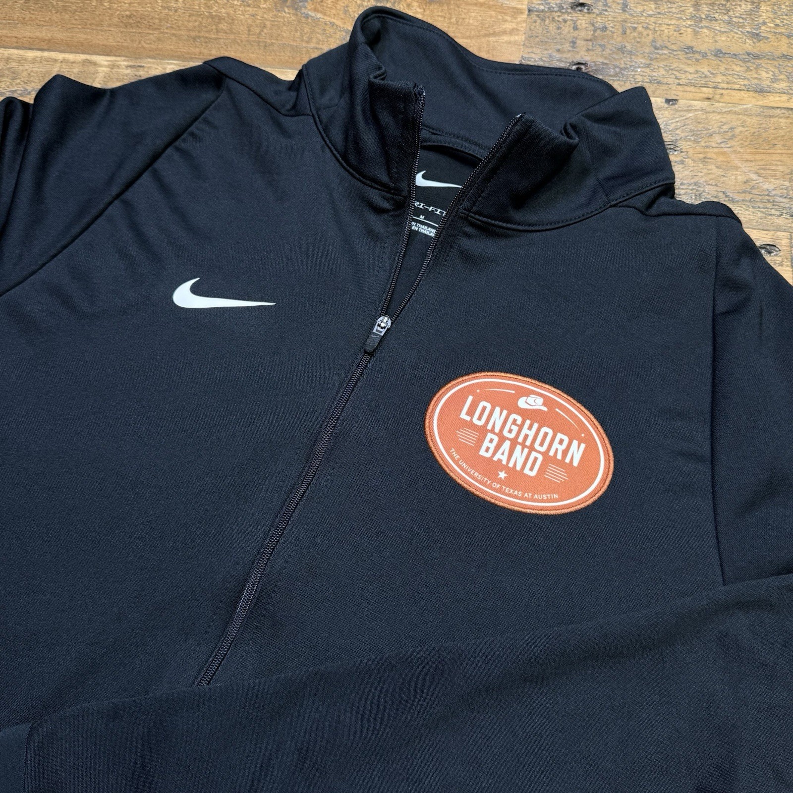 Nike Texas Longhorns Band Dri Fit Full Zip Jacket Men’s Sz M *Rare*