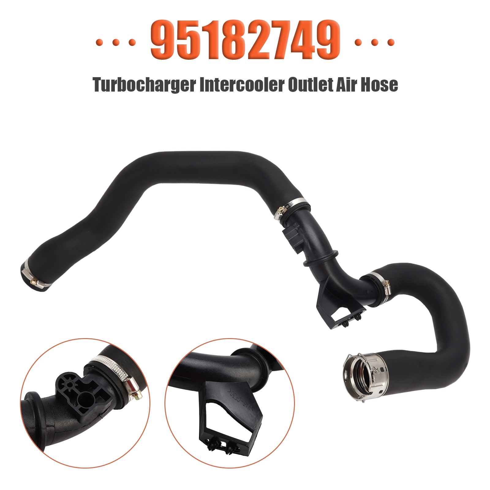 95182749 Turbocharger Intercooler Outlet Air Hose for Chevy Sonic 1.4L 2012-2014