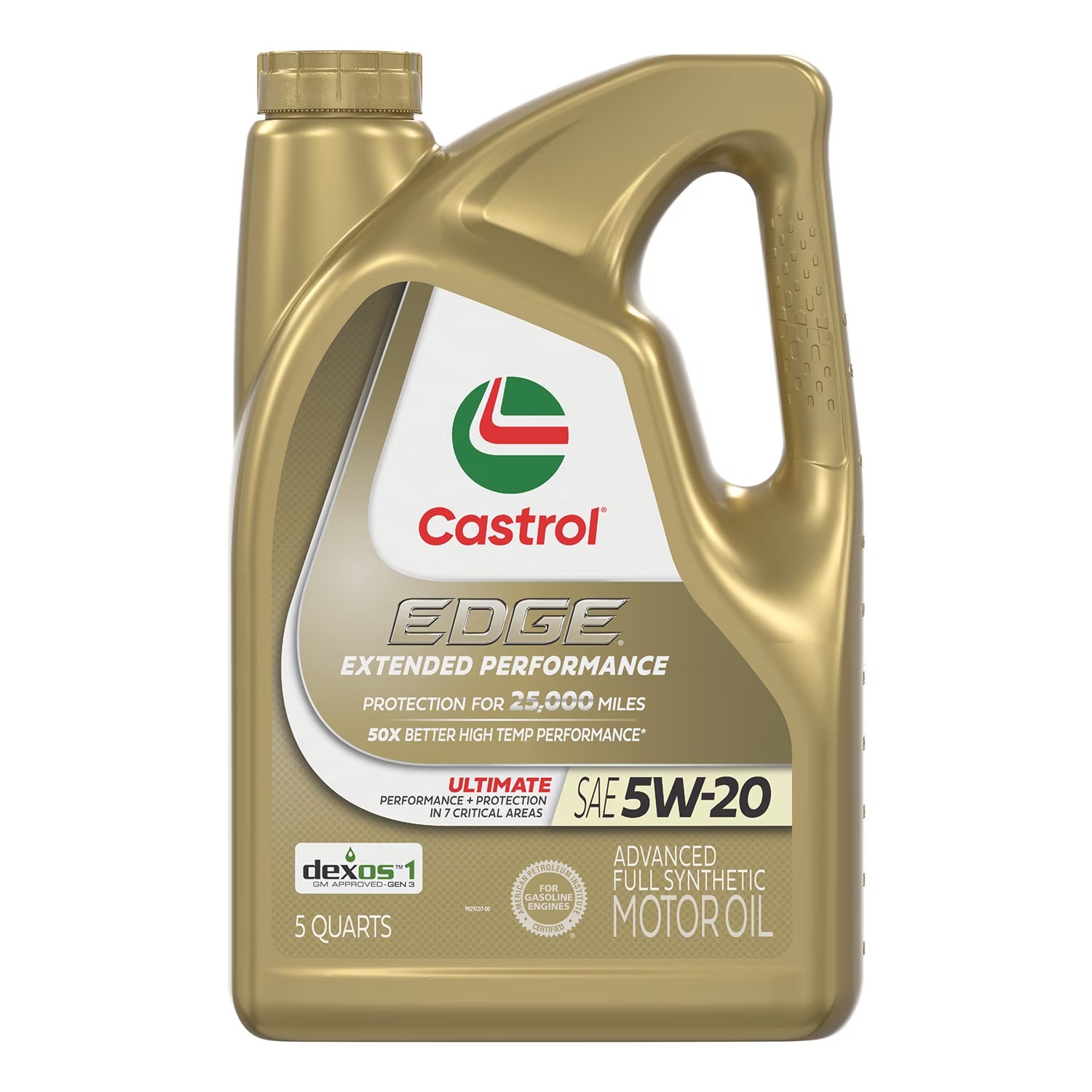 Castrol EDGE Extended Performance 5W-20 Advanced Full Synthetic Motor Oil, 5 Qt Castrol EDGE Extended Performance 5W-20 Advanced Full Synthetic Motor Oil, 5 Qt