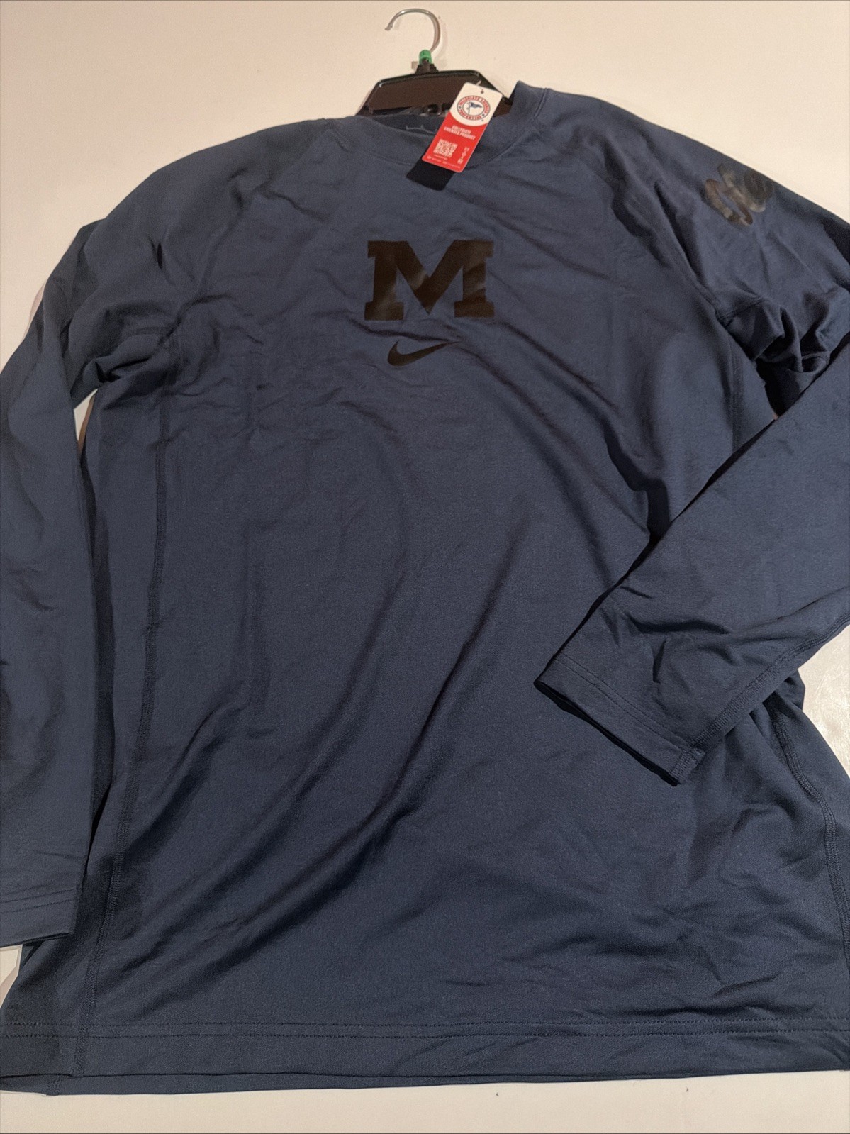Nike NCAA Ole Miss Rebels Player Issue Basketball Training Top Sz L FQ6564 Men Nike NCAA Ole Miss Rebels Player Issue Basketball Training Top Sz L FQ6564 Men