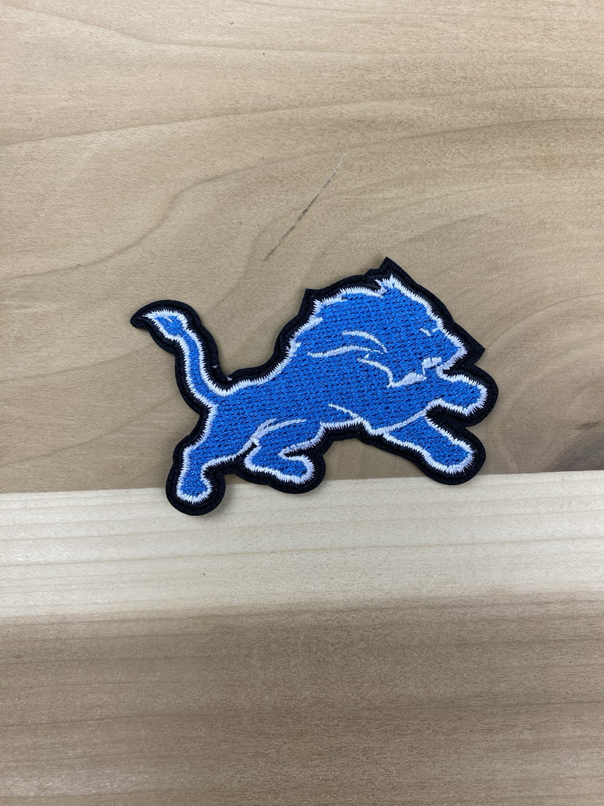 DETROIT LIONS EMBROIDERED IRON ON PATCH 2.25” X 2.25” DETROIT LIONS EMBROIDERED IRON ON PATCH 2.25” X 2.25”