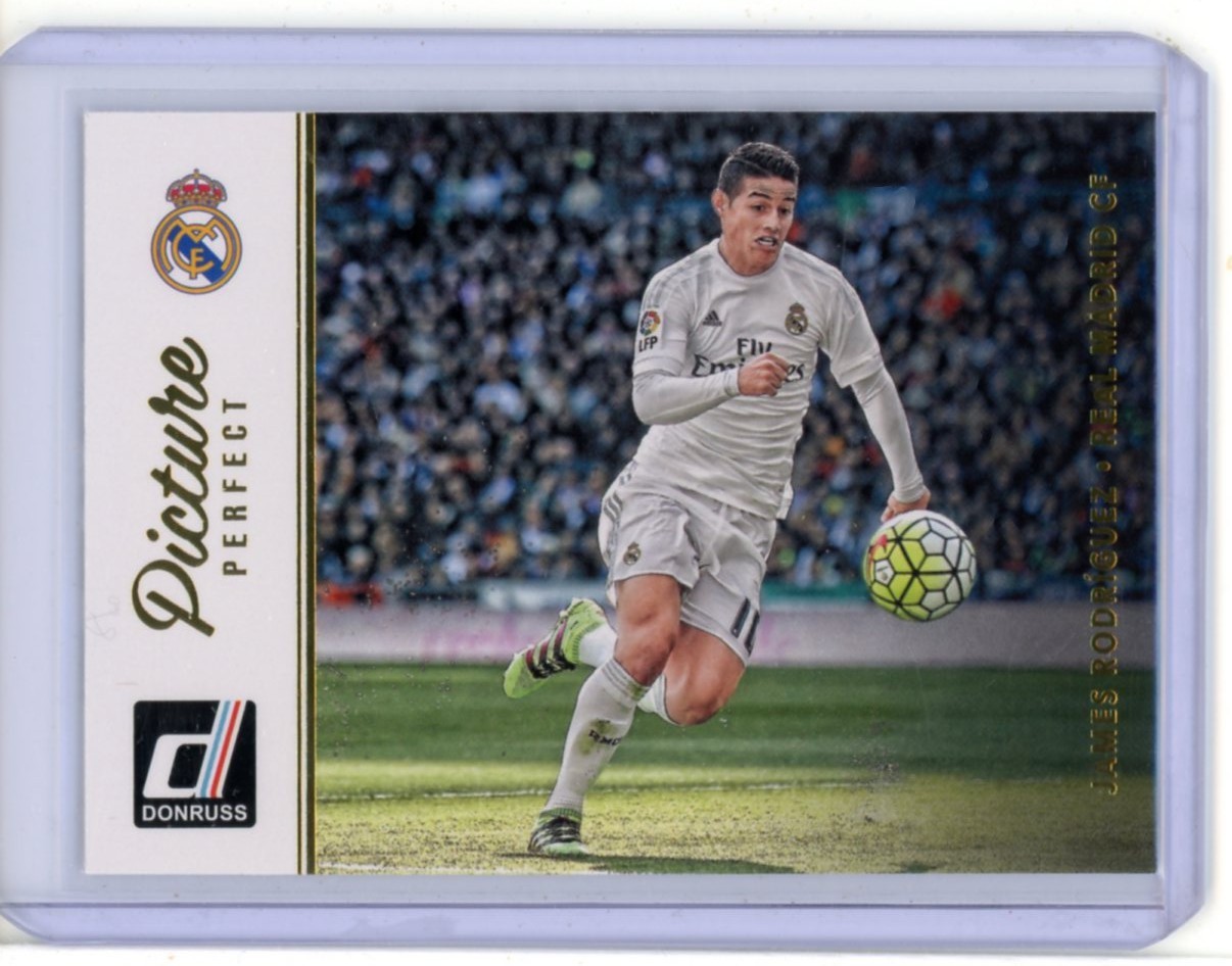 2016-17 PANINI DONRUSS SOCCER PICTURE PERFECT JAMES RODRIGUEZ #19
