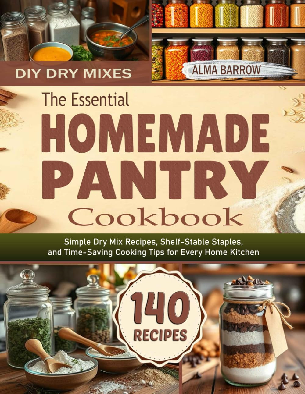 The Essential Homemade Pantry Cookbook: Simple Dry Mix Recipes, Shelf-Stable The Essential Homemade Pantry Cookbook: Simple Dry Mix Recipes, Shelf-Stable