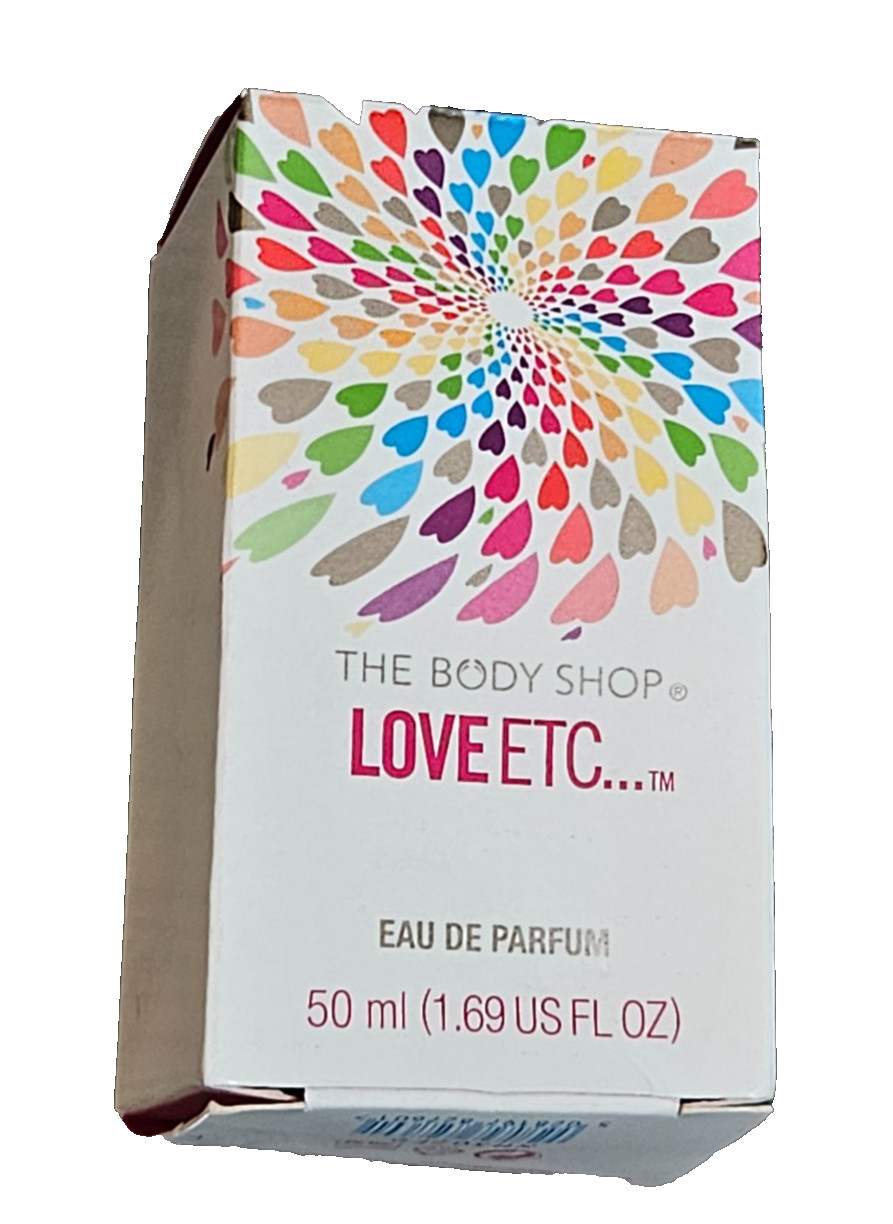 RARE The Body Shop LOVE ETC. Eau De Parfum EDP 1.69 oz Perfume Fragrance Spray RARE The Body Shop LOVE ETC. Eau De Parfum EDP 1.69 oz Perfume Fragrance Spray