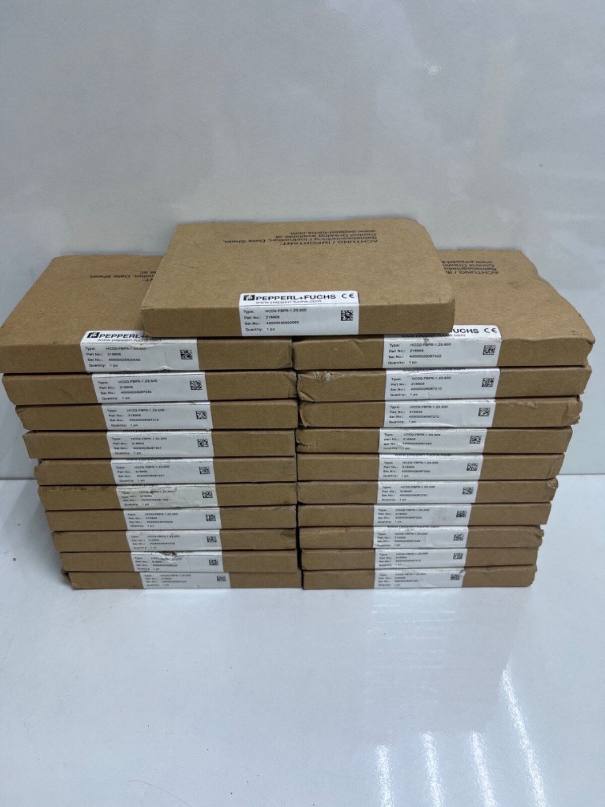 PEPPERL & FUCHS HCD2-FBPS-1.23.500 PN 216905 FIELDBUS POWER SUPPLY