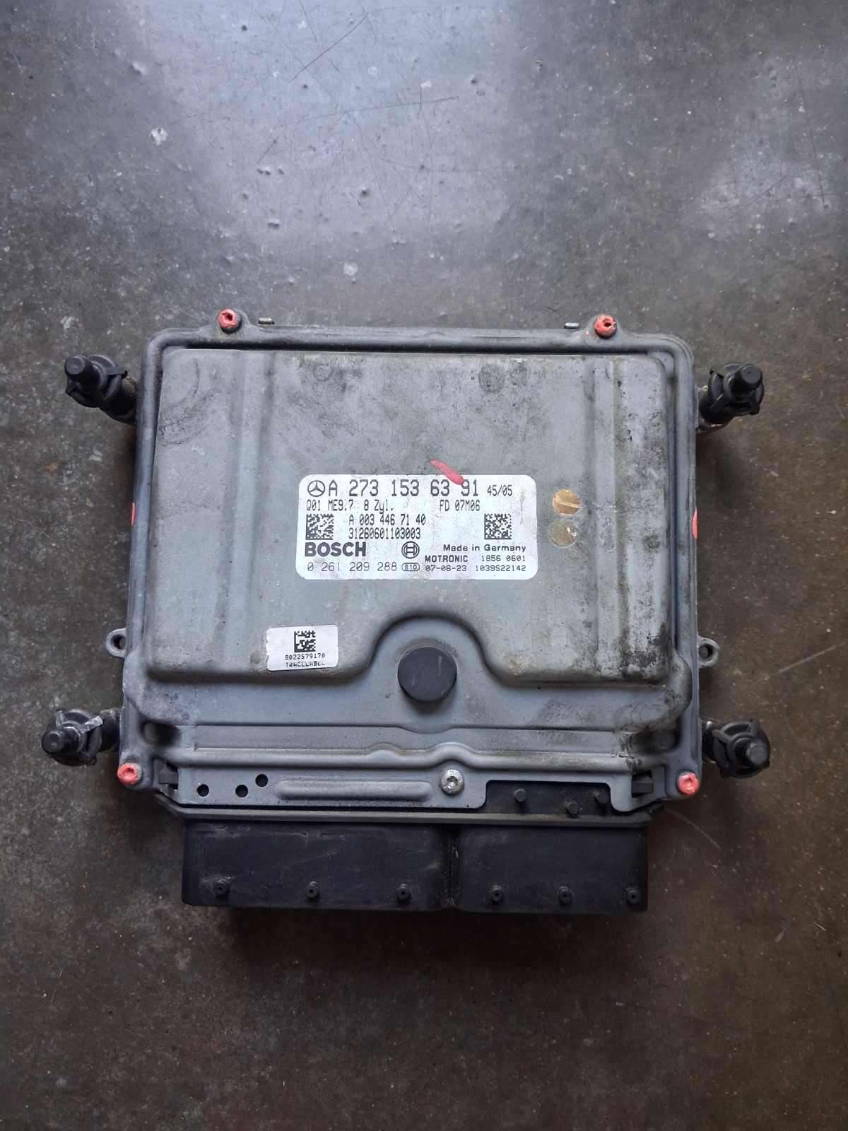 2007-2012 Mercedes CL550 S550 GL450 ECU Engine Control Module A2731536691
