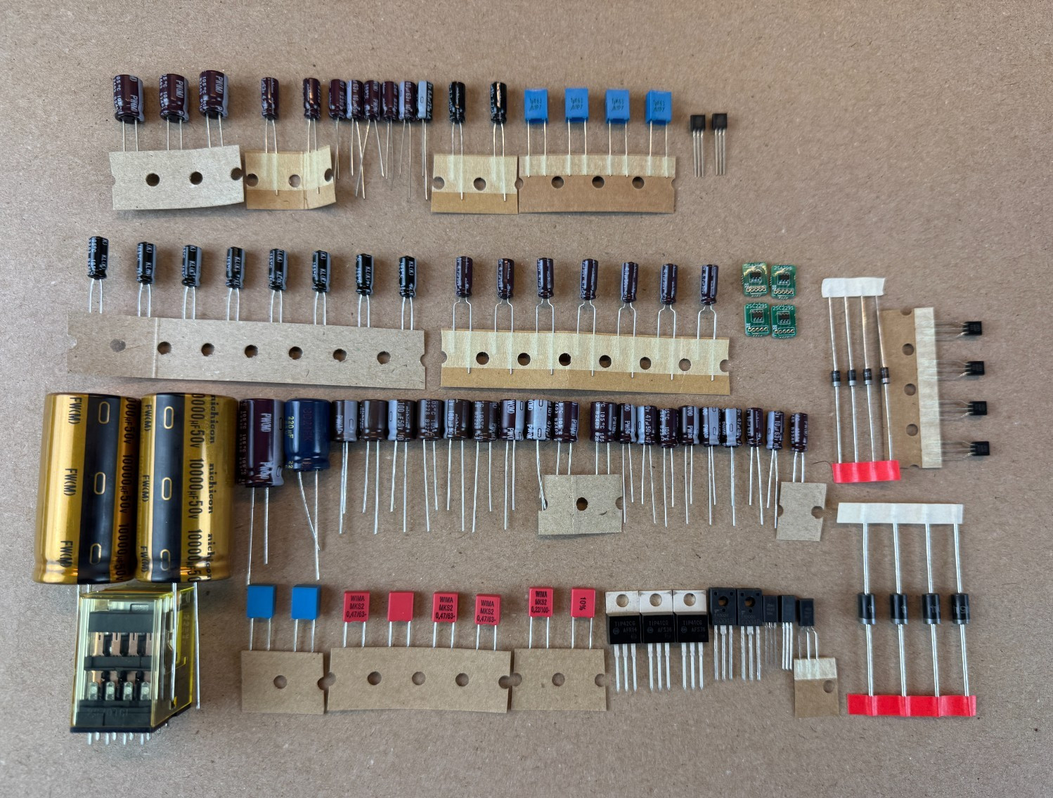 Pioneer SX-780 COMPLETE Rebuild Kit High-Quality Receiver Recap Set w/ Relay