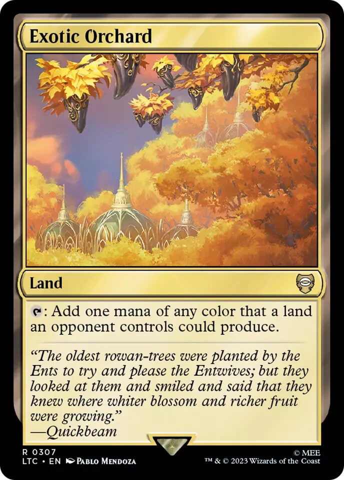 Exotic Orchard [The Lord of the Rings: Tales of Middle-Earth Magic MTG Exotic Orchard [The Lord of the Rings: Tales of Middle-Earth Magic MTG