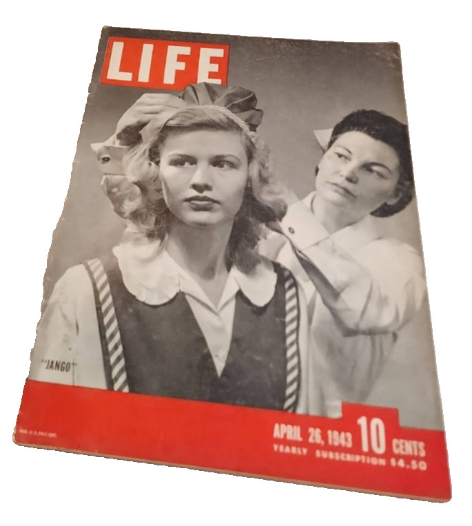 April 26, 1943 LIFE Magazine WWII 2 world War bombing Pics  4 43 27