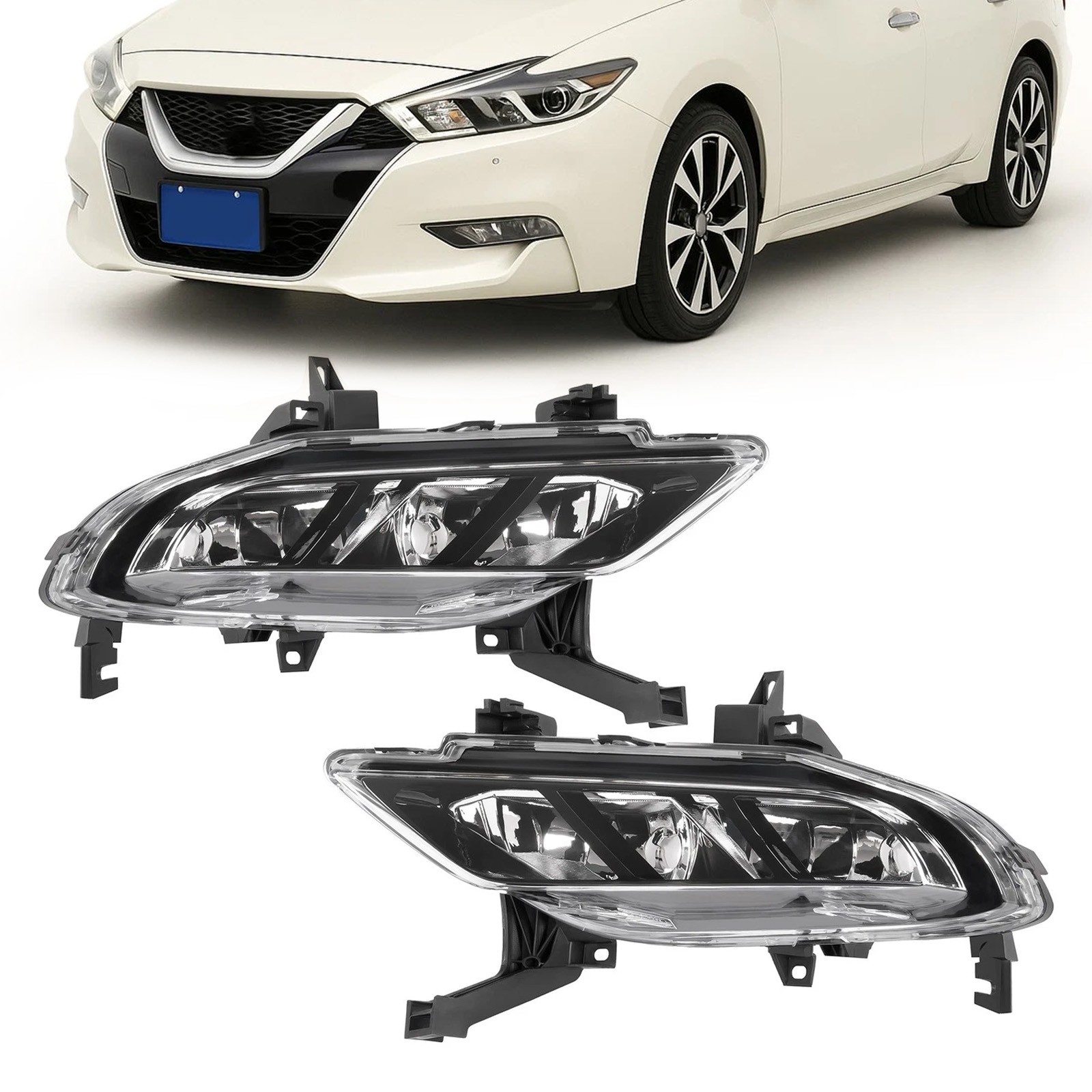 Driver Passenger Fog Driving Light Lamp For Nissan Maxima 2016 2017 2018 2019 Driver Passenger Fog Driving Light Lamp For Nissan Maxima 2016 2017 2018 2019