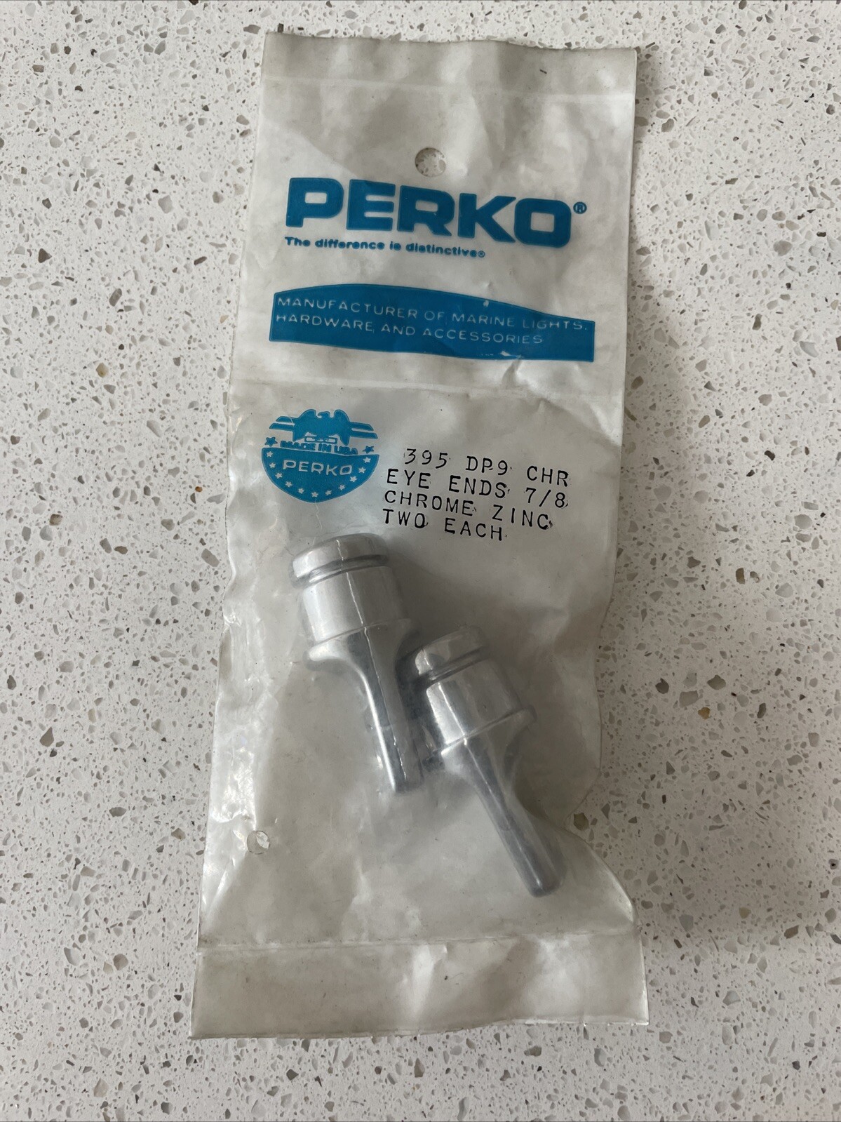 Perko Convertible top Fittings Eye Ends 7/8” 395-DP9-CHR BA8