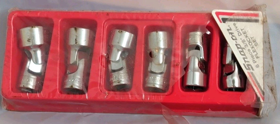 Vtg Snap-on 6 Pc. 7/16