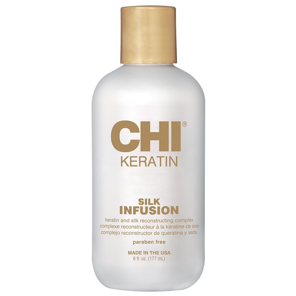 CHI Keratin Silk Infusion, Hydrating Hair Serum, 6 Oz