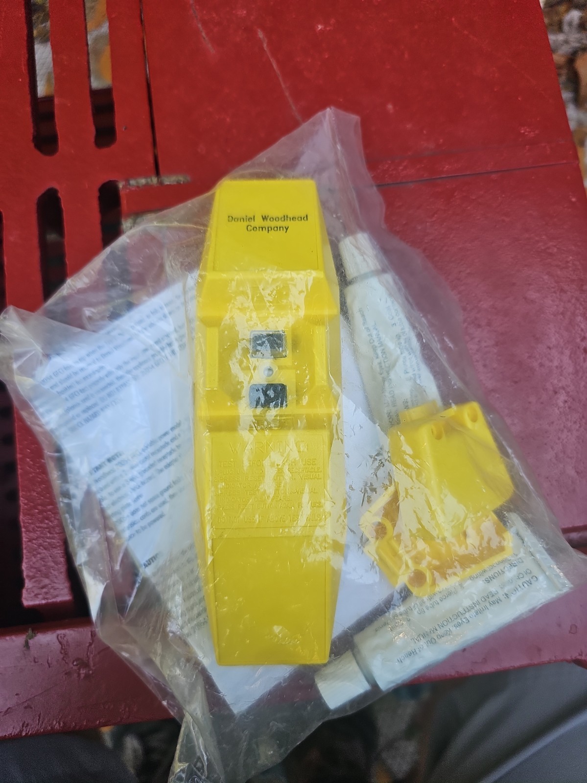 Daniel Woodhead Co. Portable Ground Fault Circuit Interruptor 32-0651