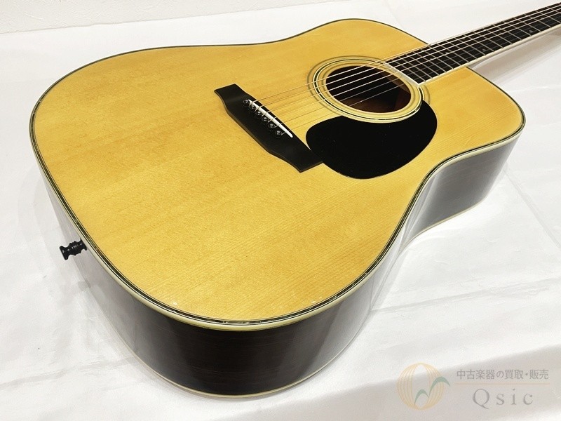Morris W-30 1981 Spruce Rosewood Vintage Acoustic Guitar w/Hard Case Excellent