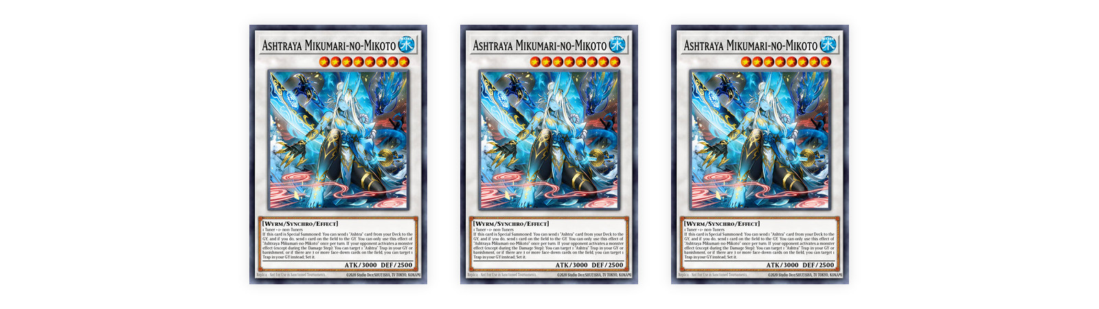 YUGIOH 3x Ashtraya Mikumari-no-Mikoto BETB-EN040 Super Rare presale ships 10/9