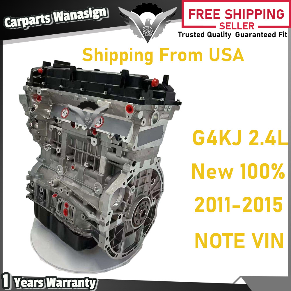 G4KJ 2.4T GDI Rebuilt Long Block For Hyundai 11-15 Santa Fe/Tucson/Optima/Sonata