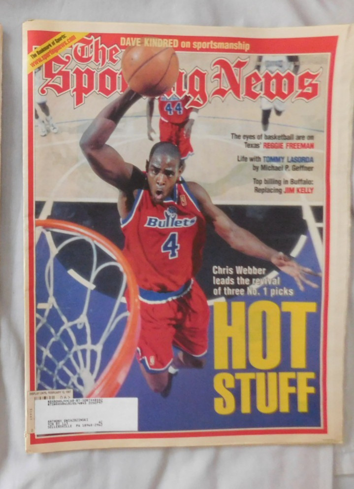 1997 Sporting News Basketball Pick one 1997 Sporting News Basketball Pick one