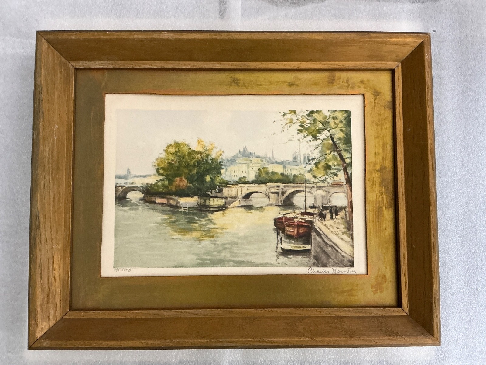 Pencil Signed Charles Blondin Print 175/500 Pencil Signed Charles Blondin Print 175/500