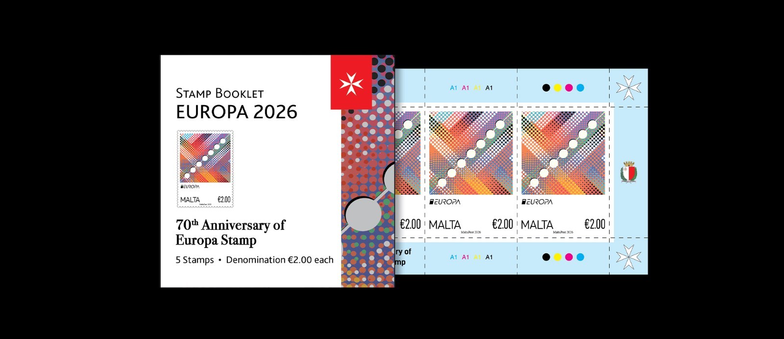 Malta - 70th Anniversary of EUROPA Stamp booklet 2026 - MNH