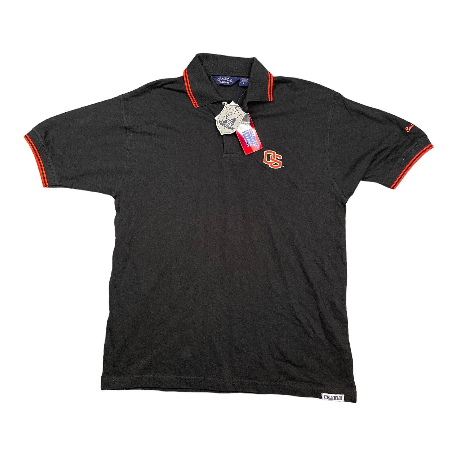 Crable men’s shirt Oregon State beavers large black short sleeve Football Crable men’s shirt Oregon State beavers large black short sleeve Football