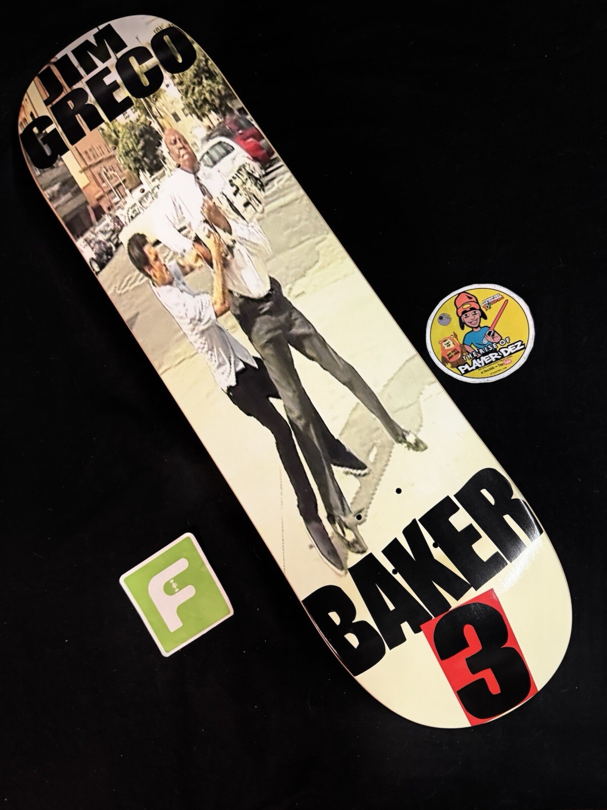 SUPER RARE Jim Greco Baker 3 Hammer Fight Deathwish Skateboard Deck Pro Model SUPER RARE Jim Greco Baker 3 Hammer Fight Deathwish Skateboard Deck Pro Model