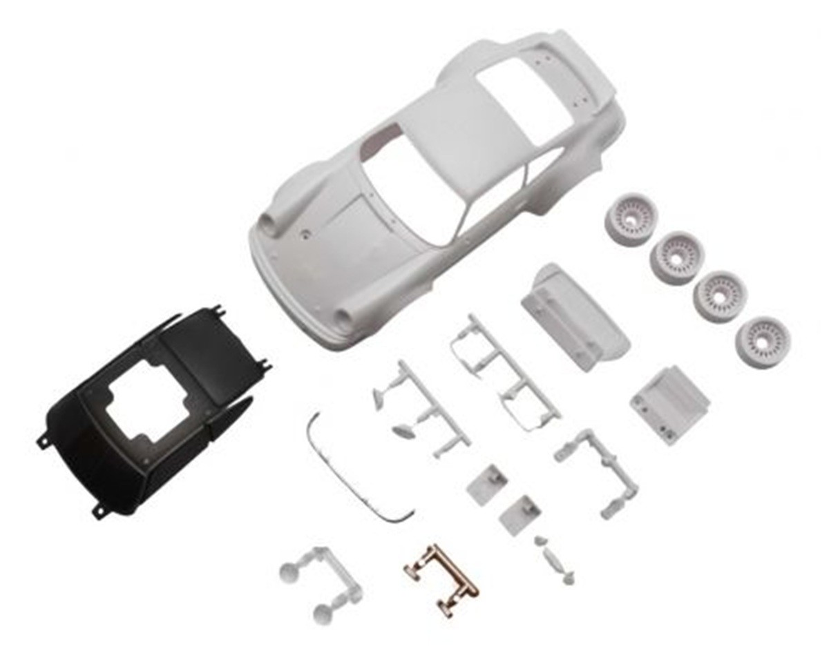 Kyosho Porsche 934 RSR White Body Set with Rims Mini Z Body Set MZN238