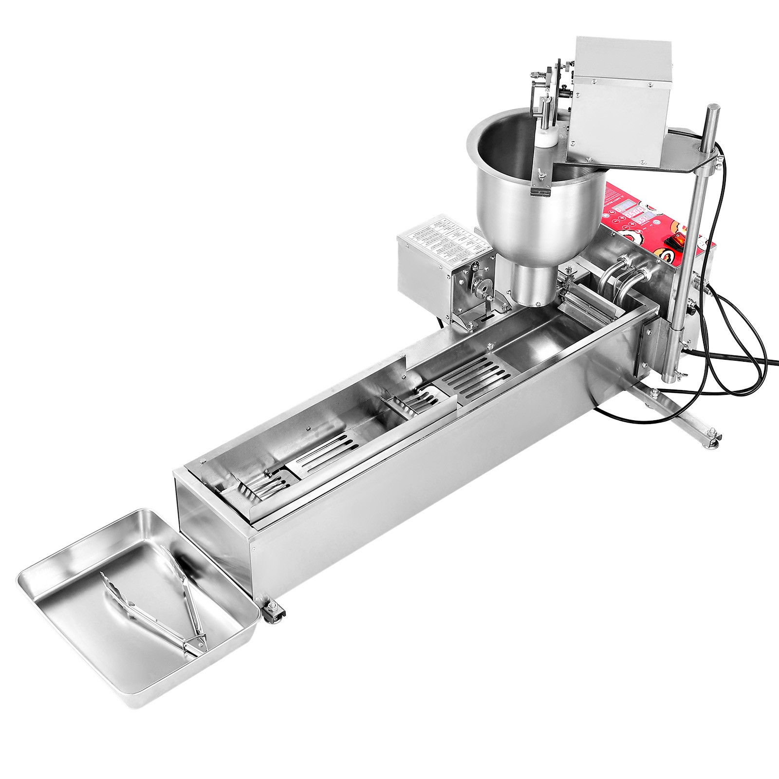 Uimoso Automatic Donuts Making Machine Doughnut Maker Single Row 90 PCS/H