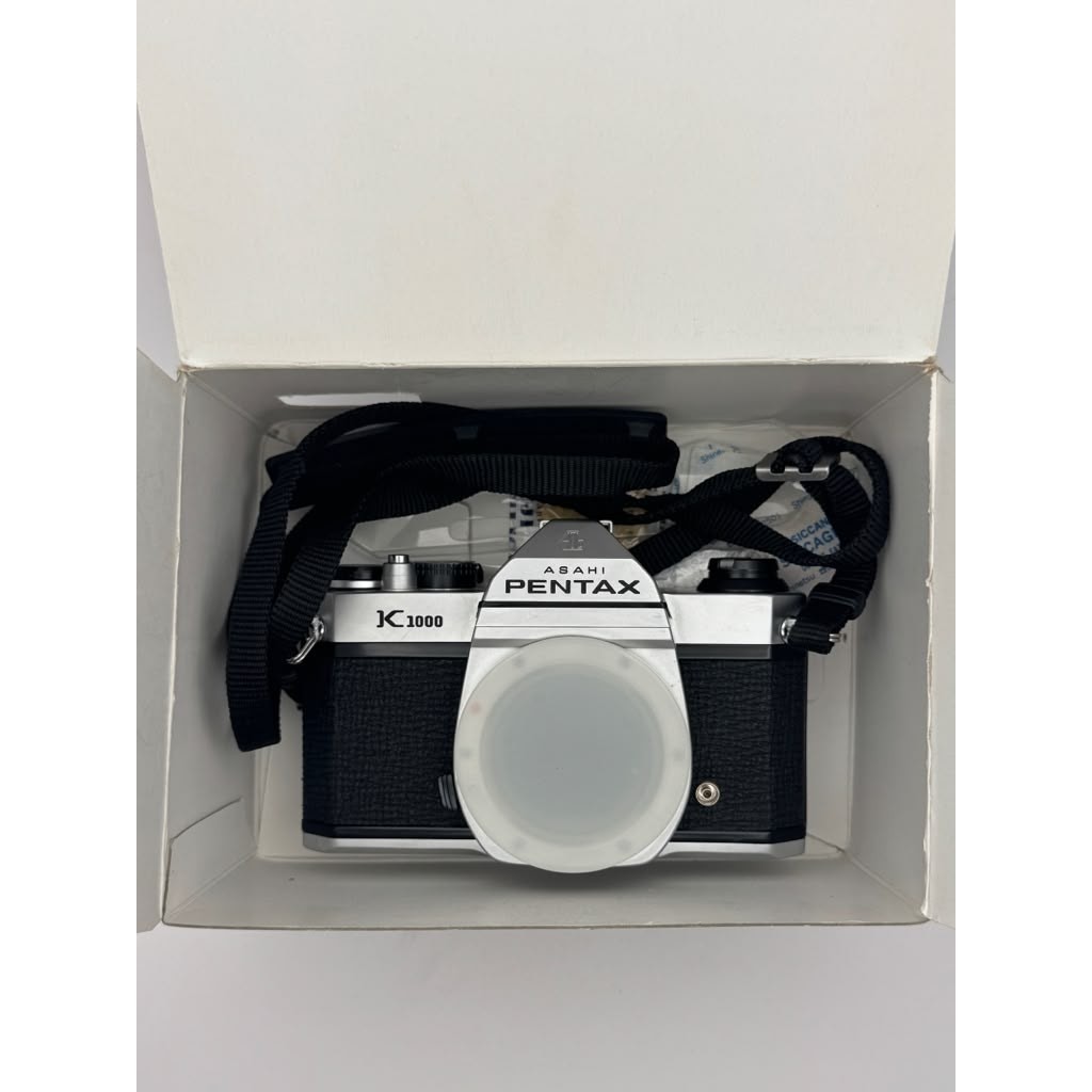 Asahi Pentax K1000 35mm SLR Film Camera Body Meter Shutter Speeds Tested Vintage