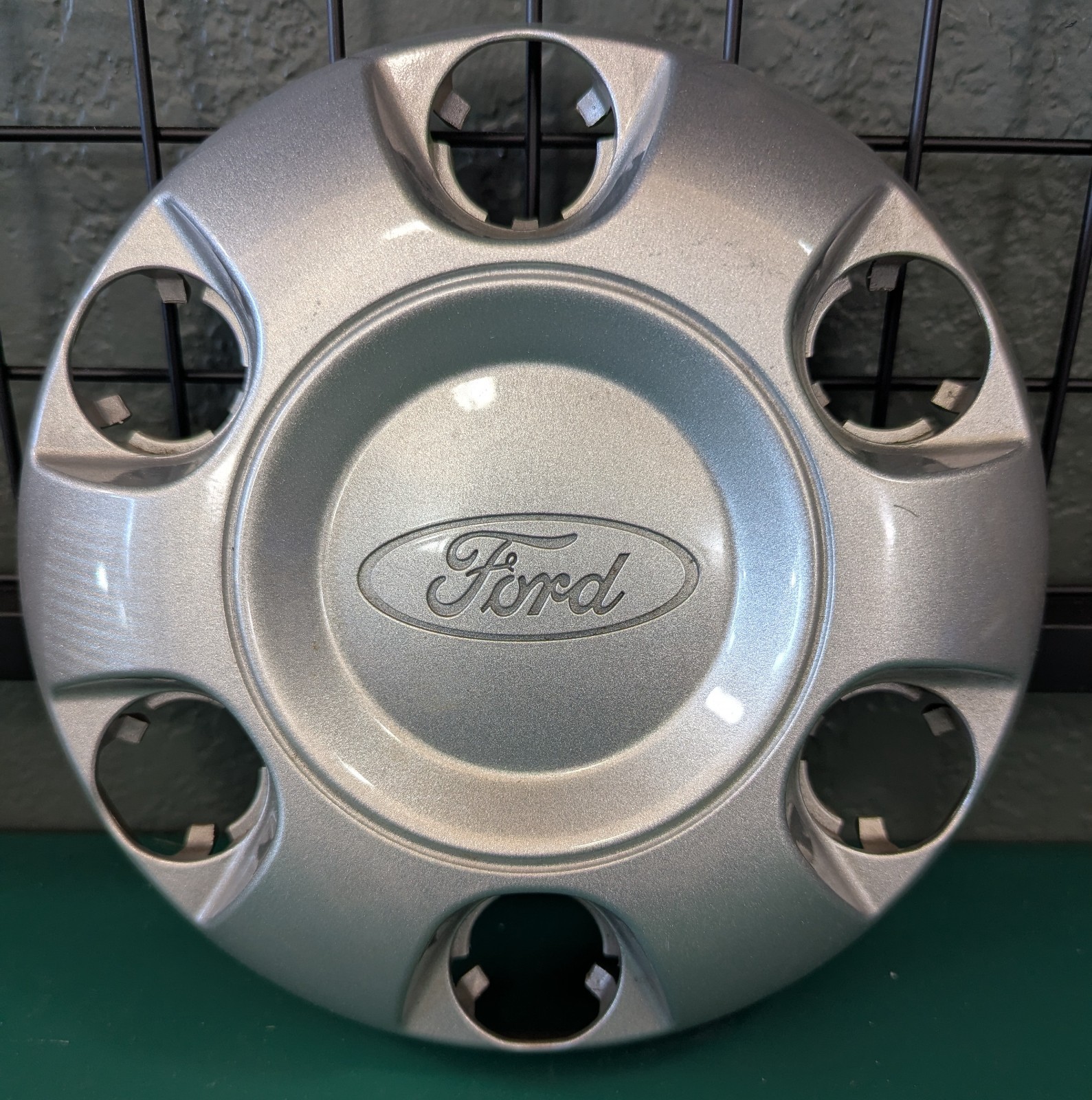 Ford Transit 150 250 350 SRW OEM Silver Center Cap KK4Z1130F 2020 2021 2022